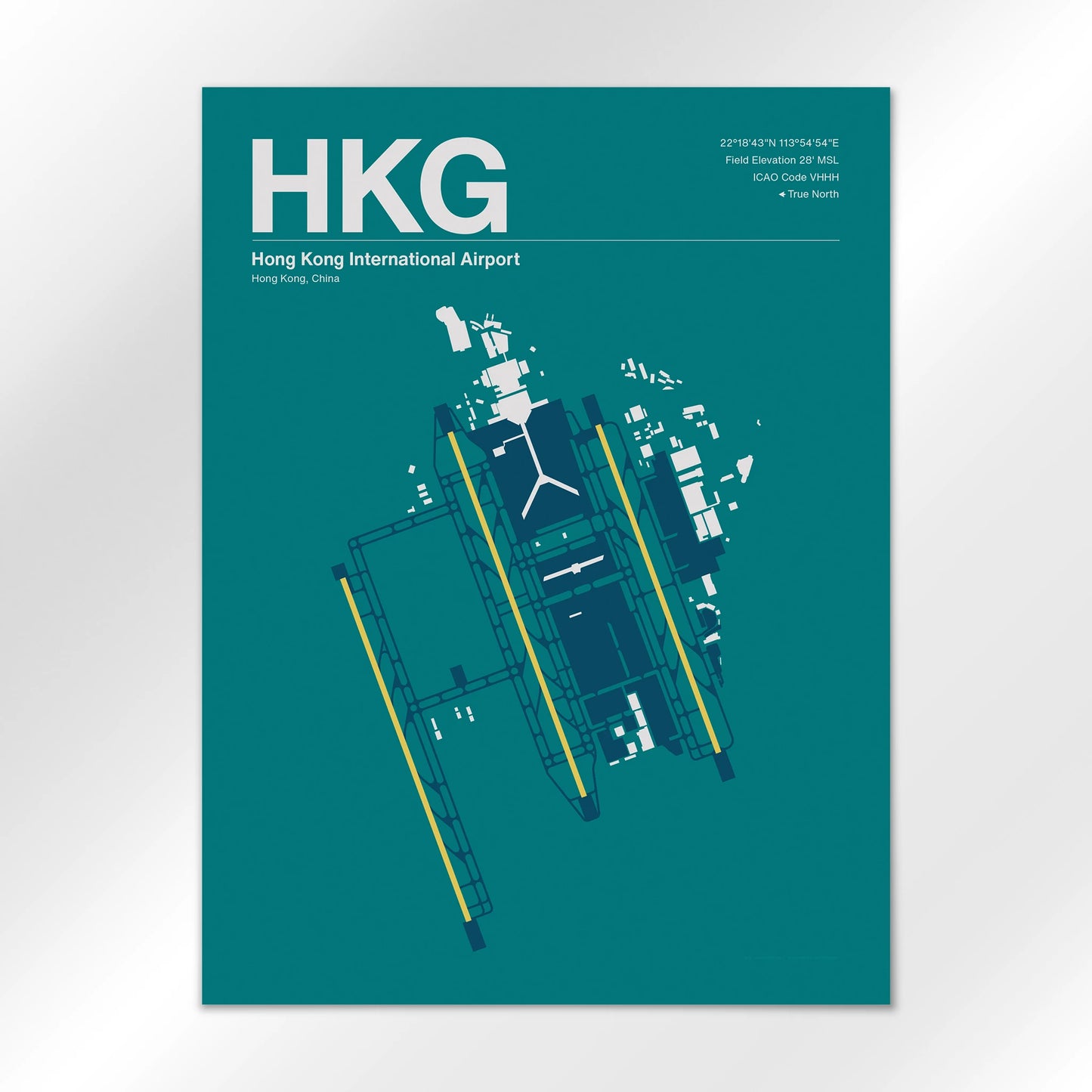 HKG Airport Diagram