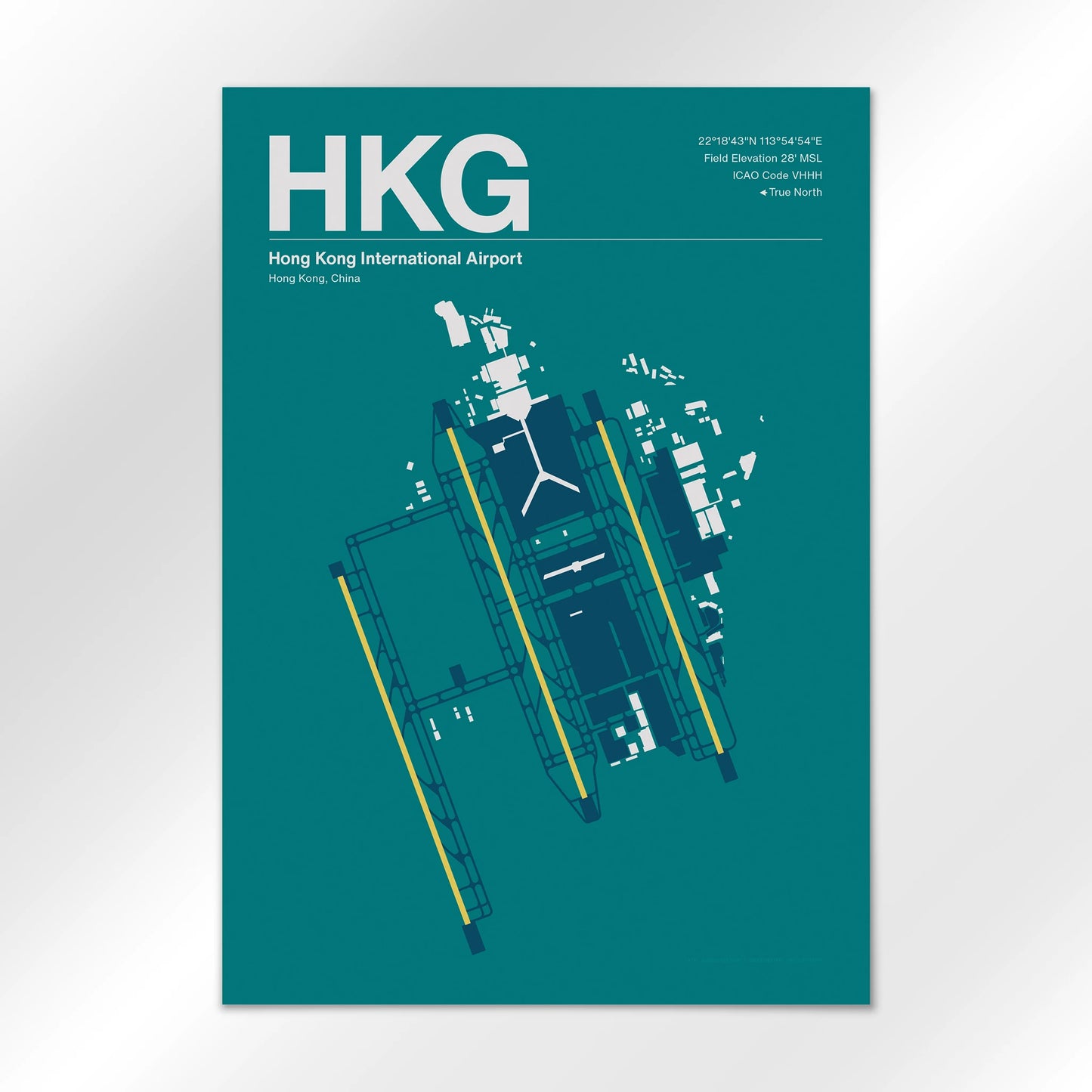 HKG Airport Diagram