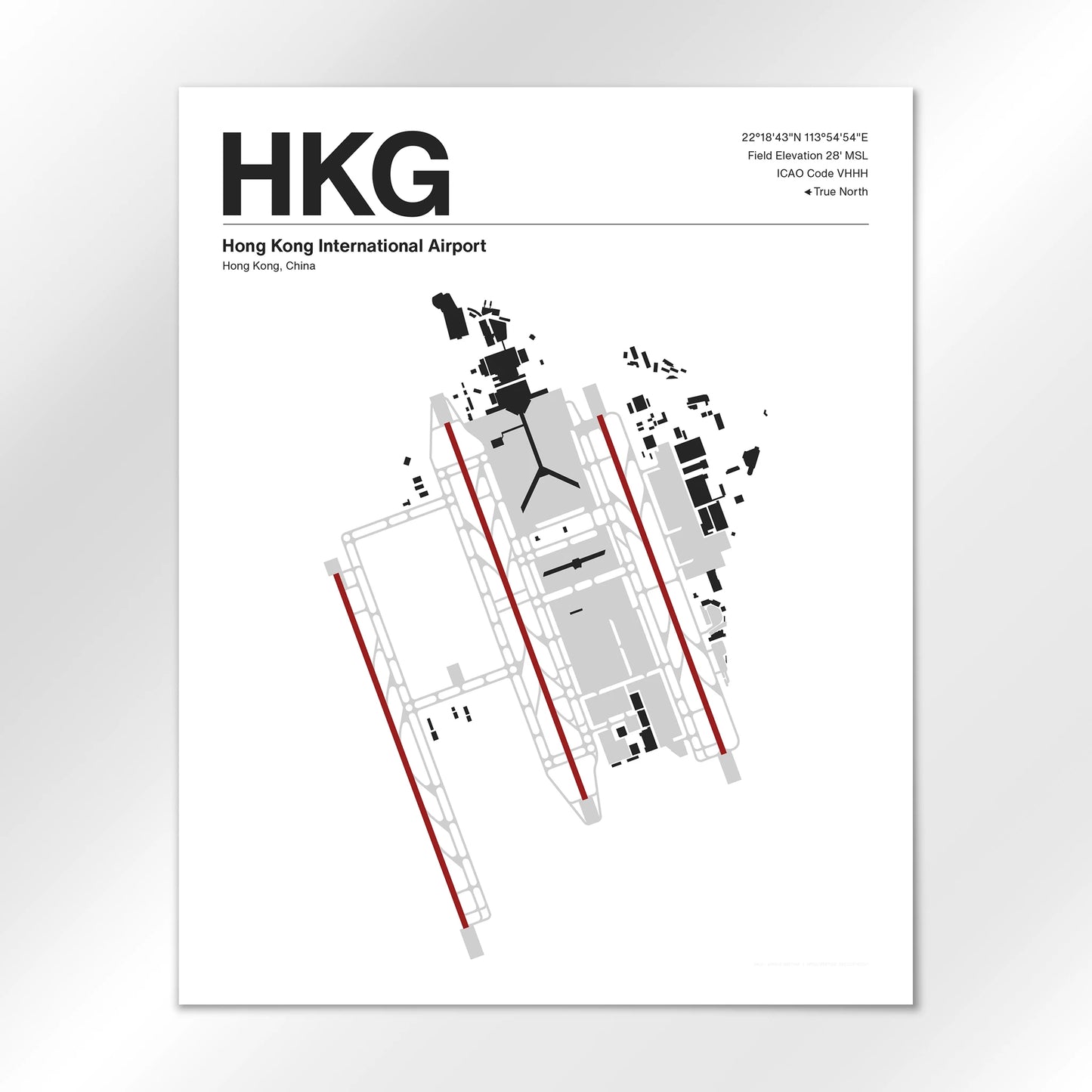 HKG Airport Diagram
