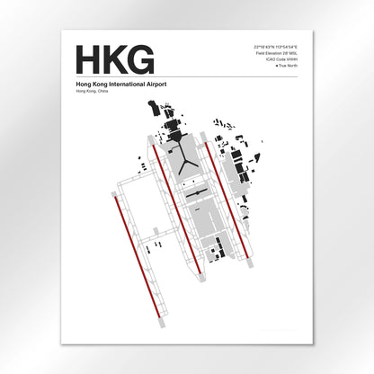 HKG Airport Diagram