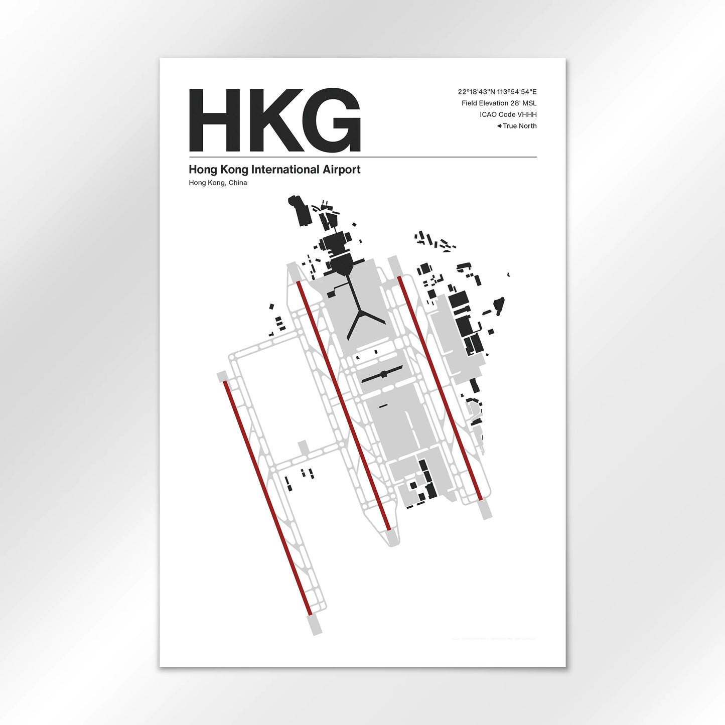 HKG Airport Diagram