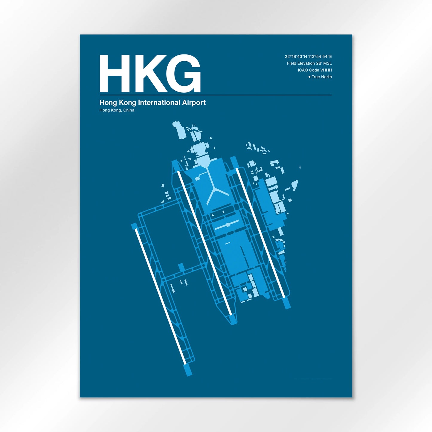 HKG Airport Diagram