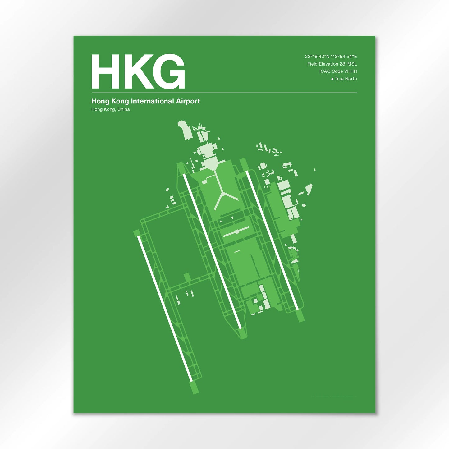 HKG Airport Diagram