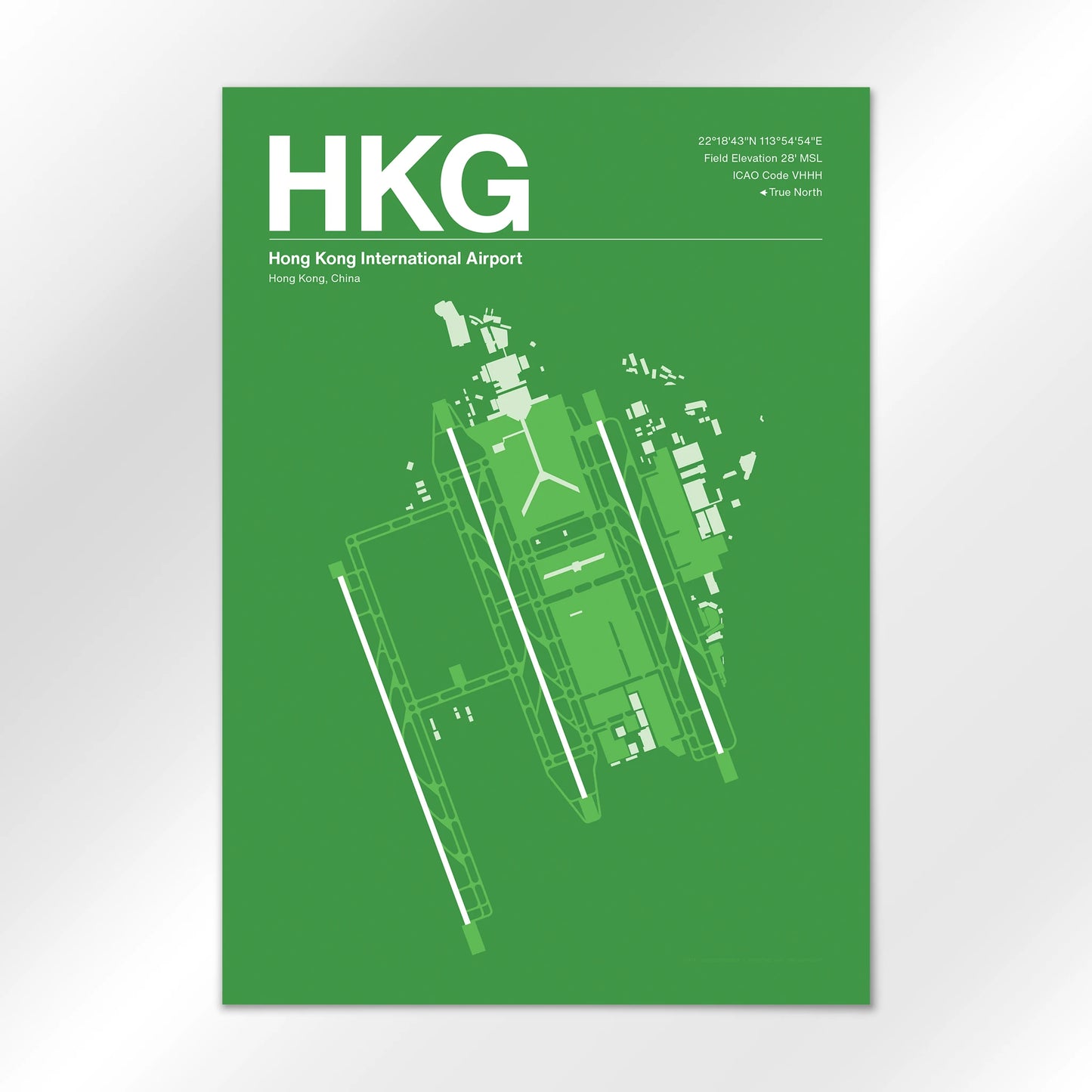 HKG Airport Diagram