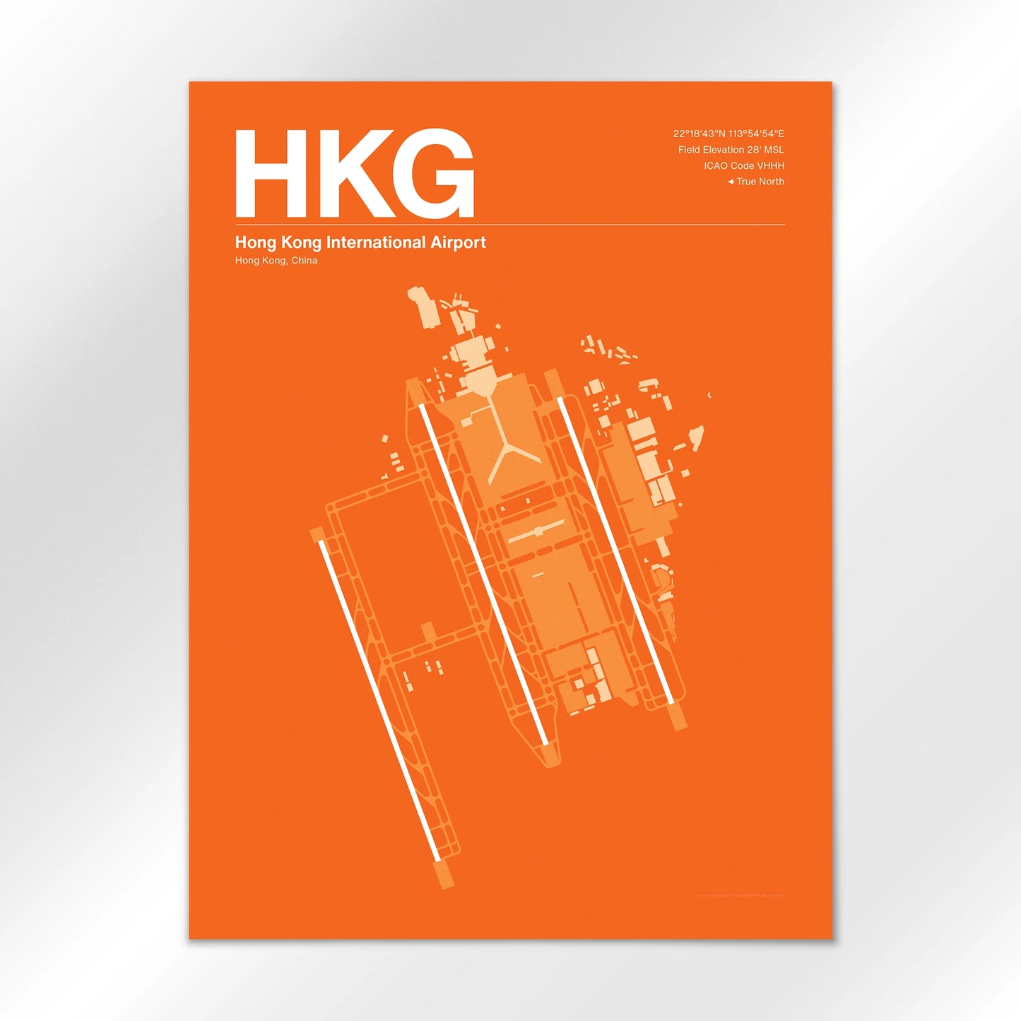 HKG Airport Diagram