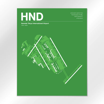 HND | Tokyo - Overland Green - 16×20" - No Frame