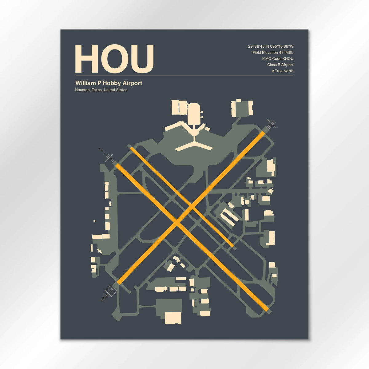 HOU Airport Diagram