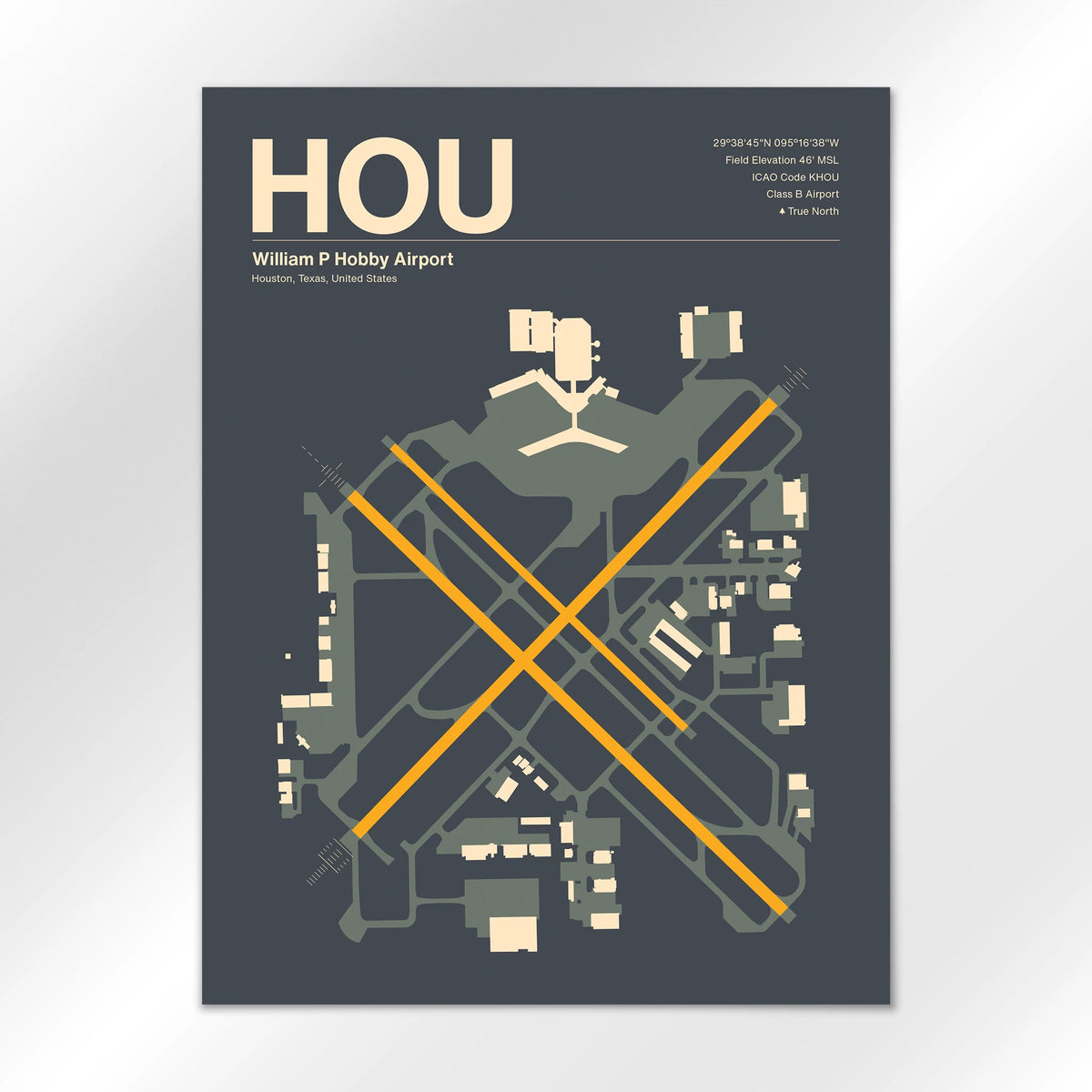 HOU Airport Diagram