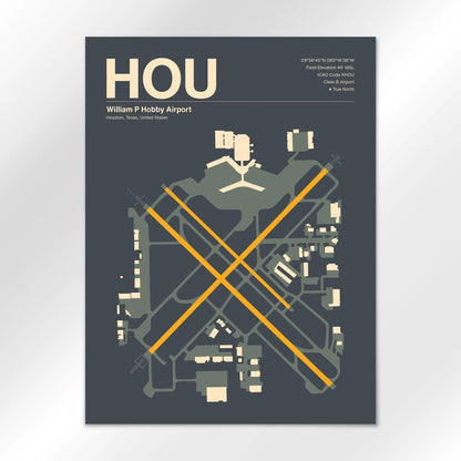 HOU Airport Diagram