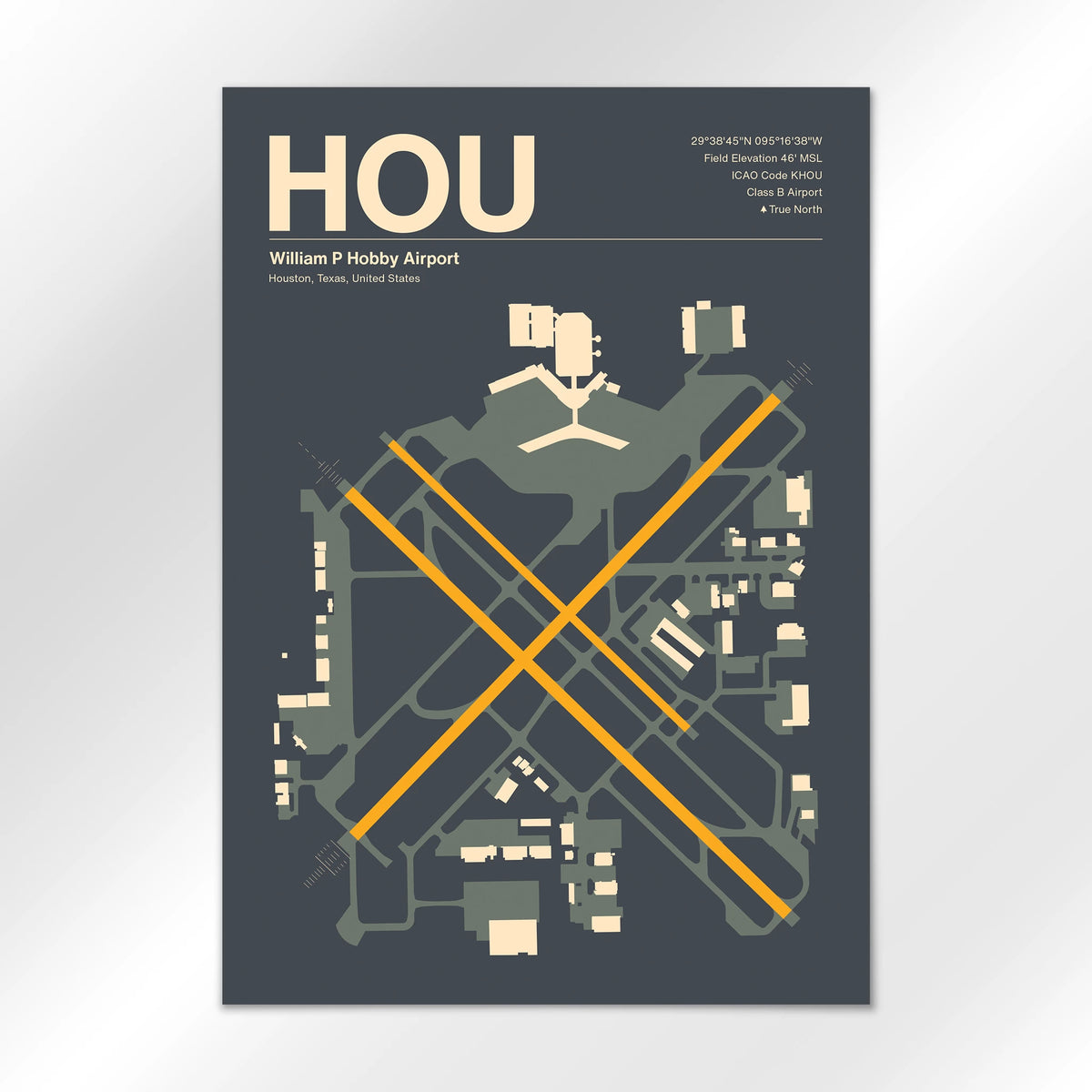 HOU Airport Diagram