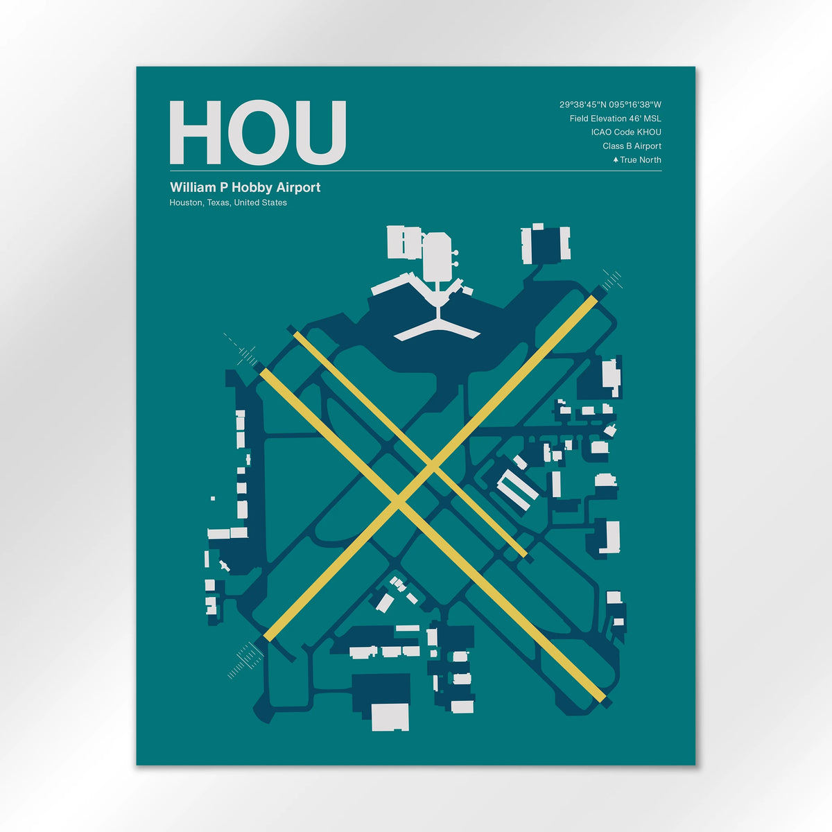 HOU Airport Diagram