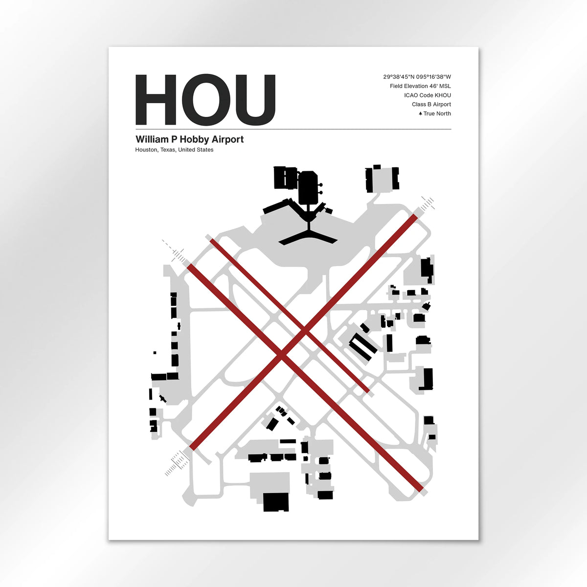 HOU Airport Diagram