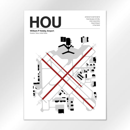 HOU Airport Diagram
