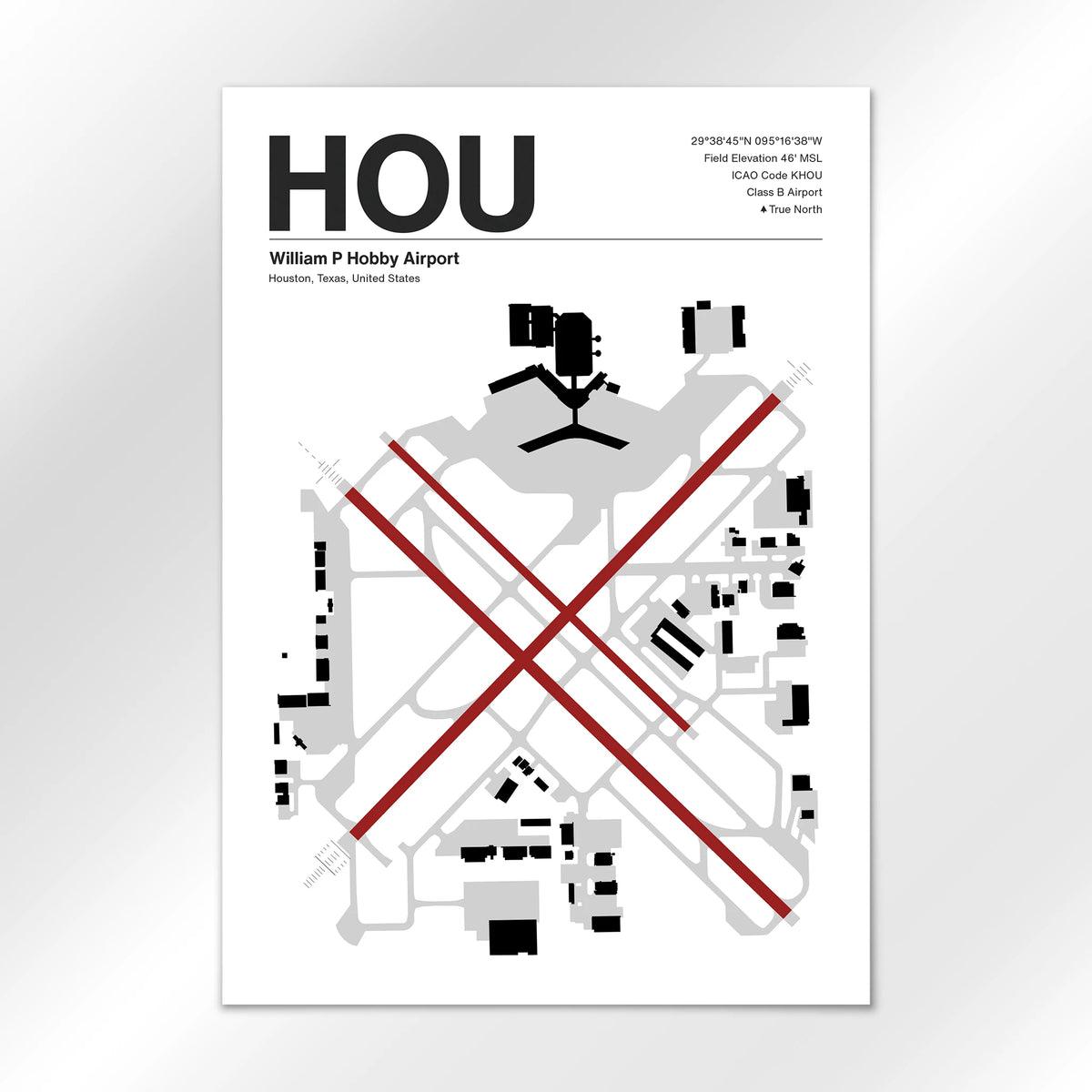HOU Airport Diagram