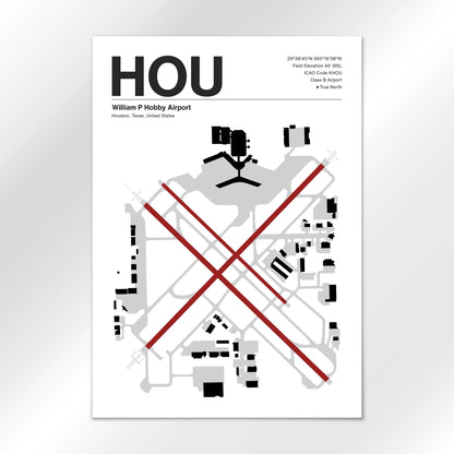HOU Airport Diagram