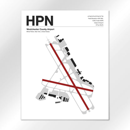 HPN Airport Diagram