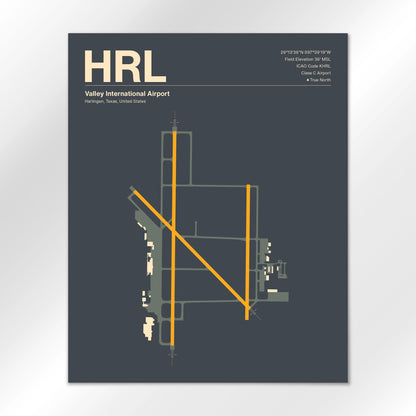 HRL Airport Diagram