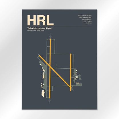 HRL Airport Diagram