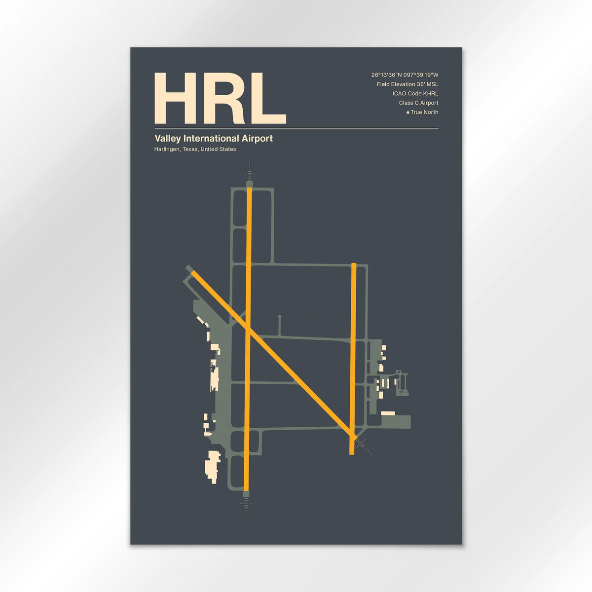 HRL Airport Diagram