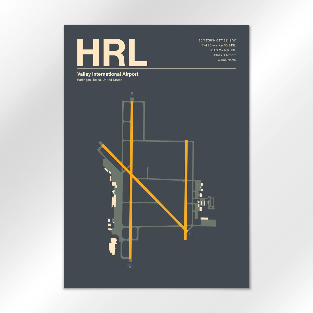 HRL Airport Diagram