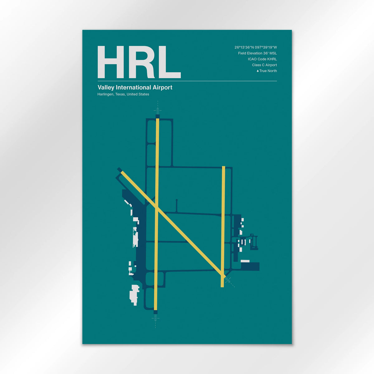 HRL Airport Diagram