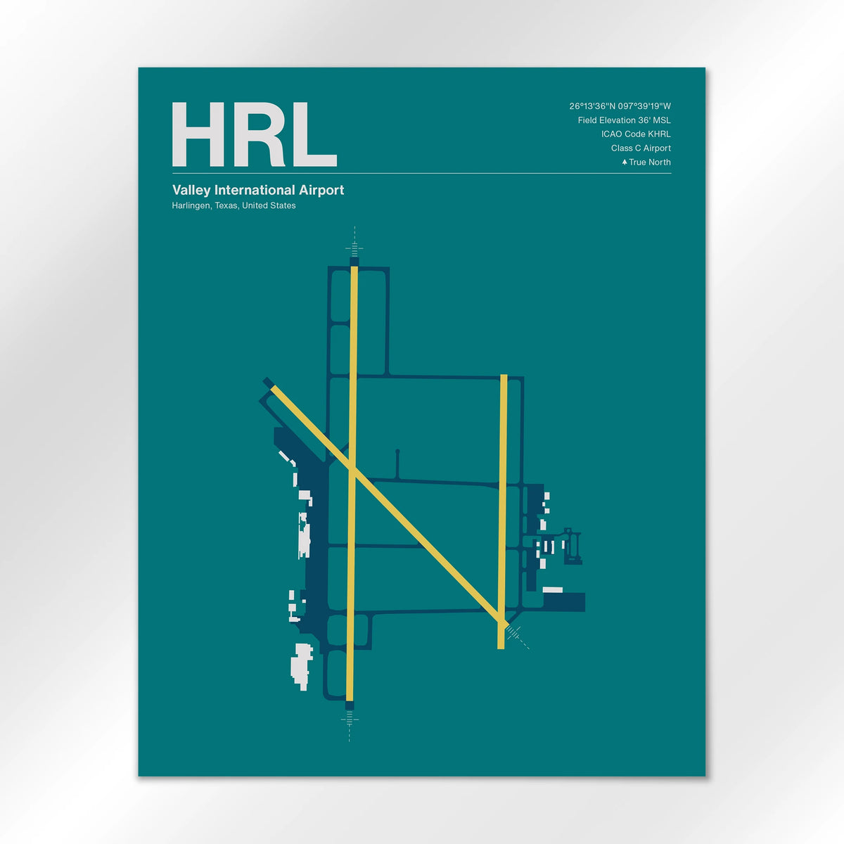 HRL Airport Diagram