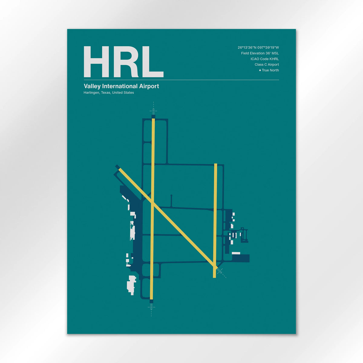 HRL Airport Diagram