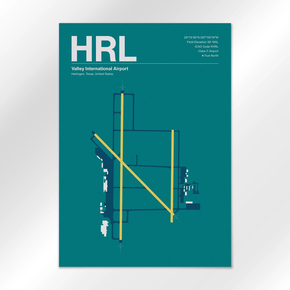 HRL Airport Diagram