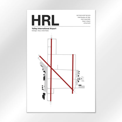 HRL Airport Diagram