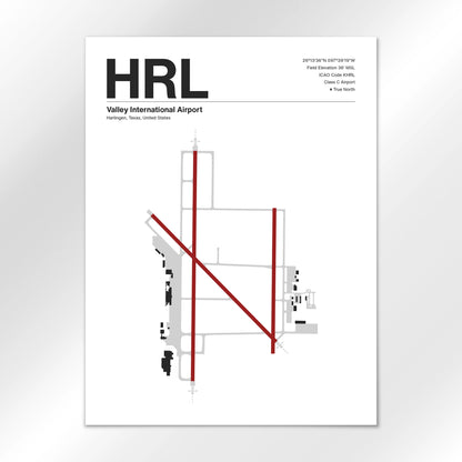 HRL Airport Diagram