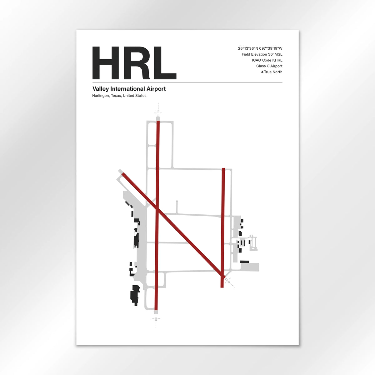 HRL Airport Diagram