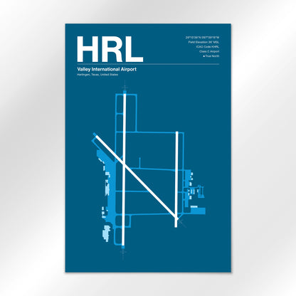 HRL Airport Diagram