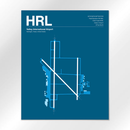 HRL Airport Diagram