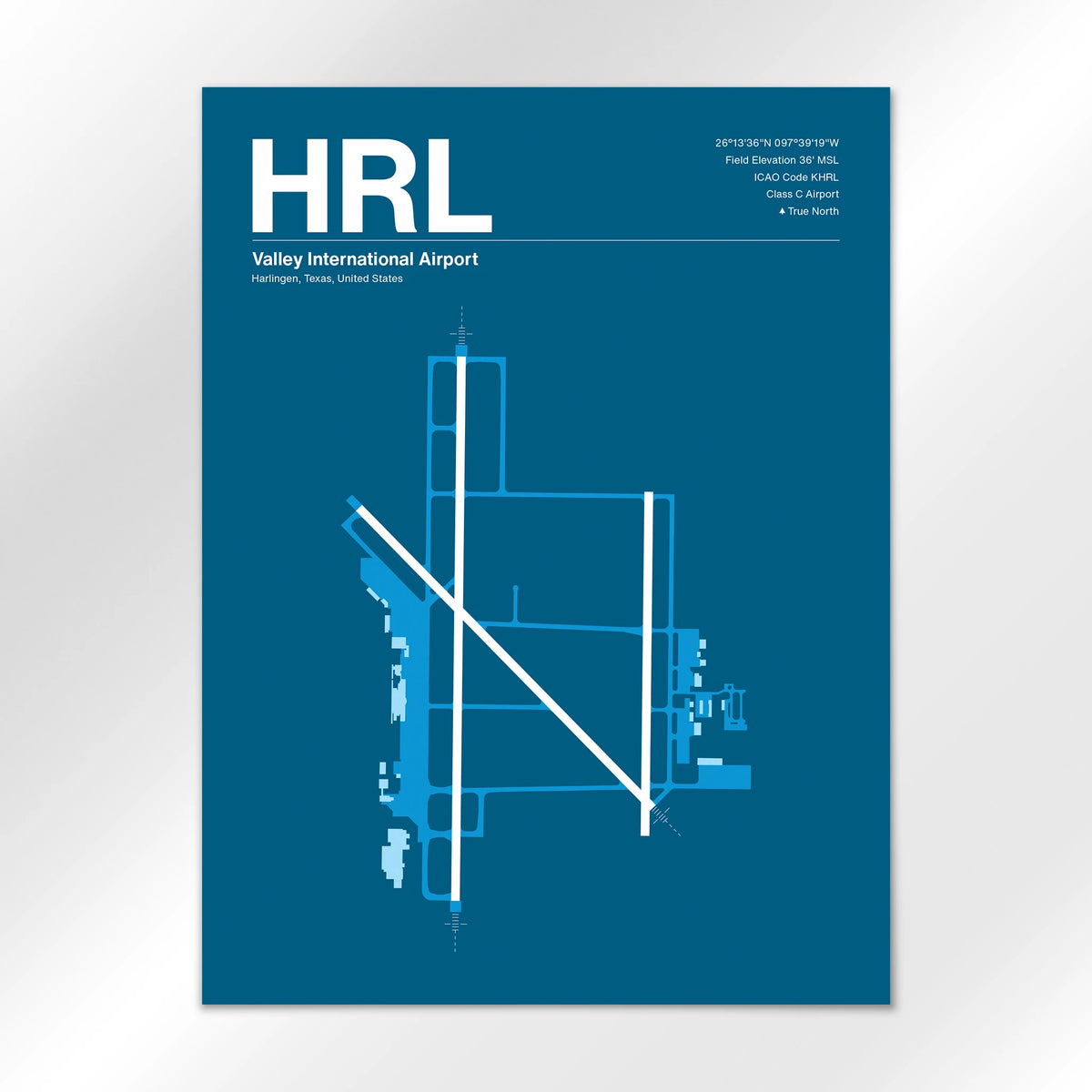 HRL Airport Diagram