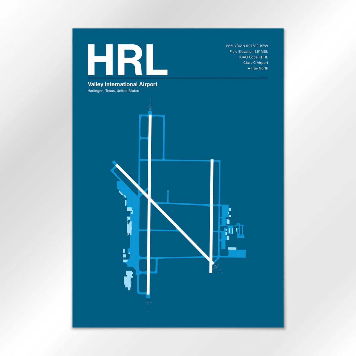HRL Airport Diagram