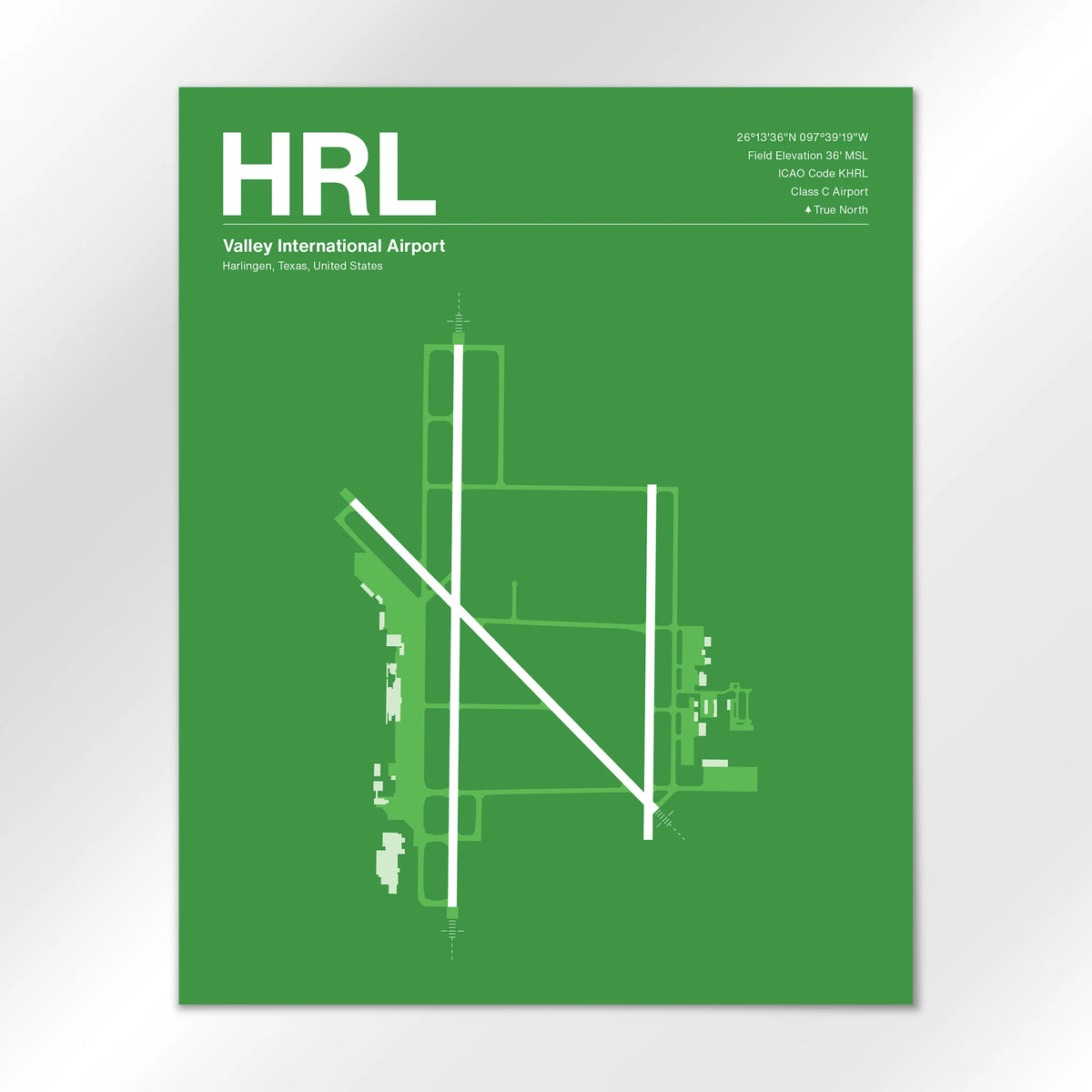 HRL Airport Diagram