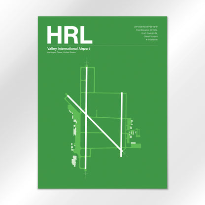 HRL Airport Diagram