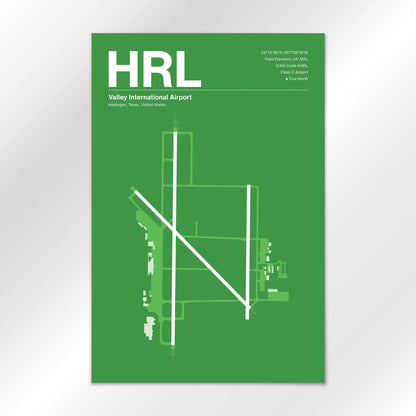 HRL Airport Diagram