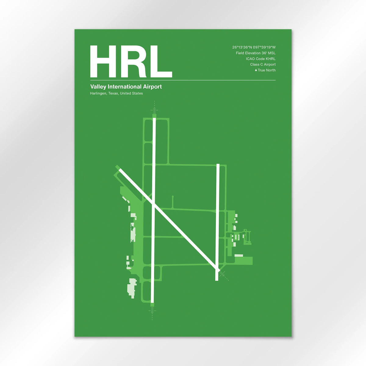 HRL Airport Diagram