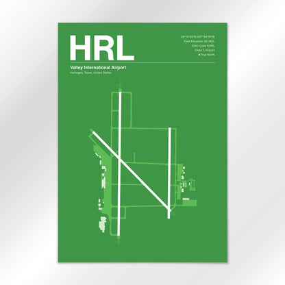 HRL Airport Diagram