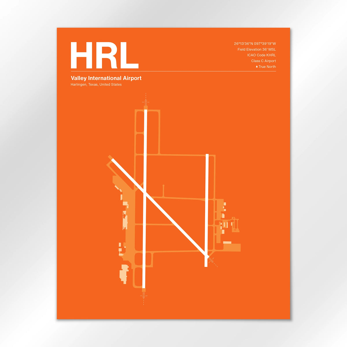 HRL Airport Diagram
