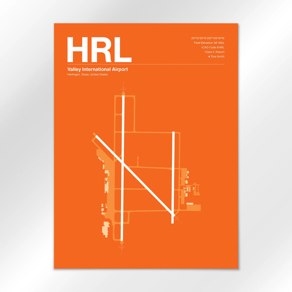 HRL Airport Diagram