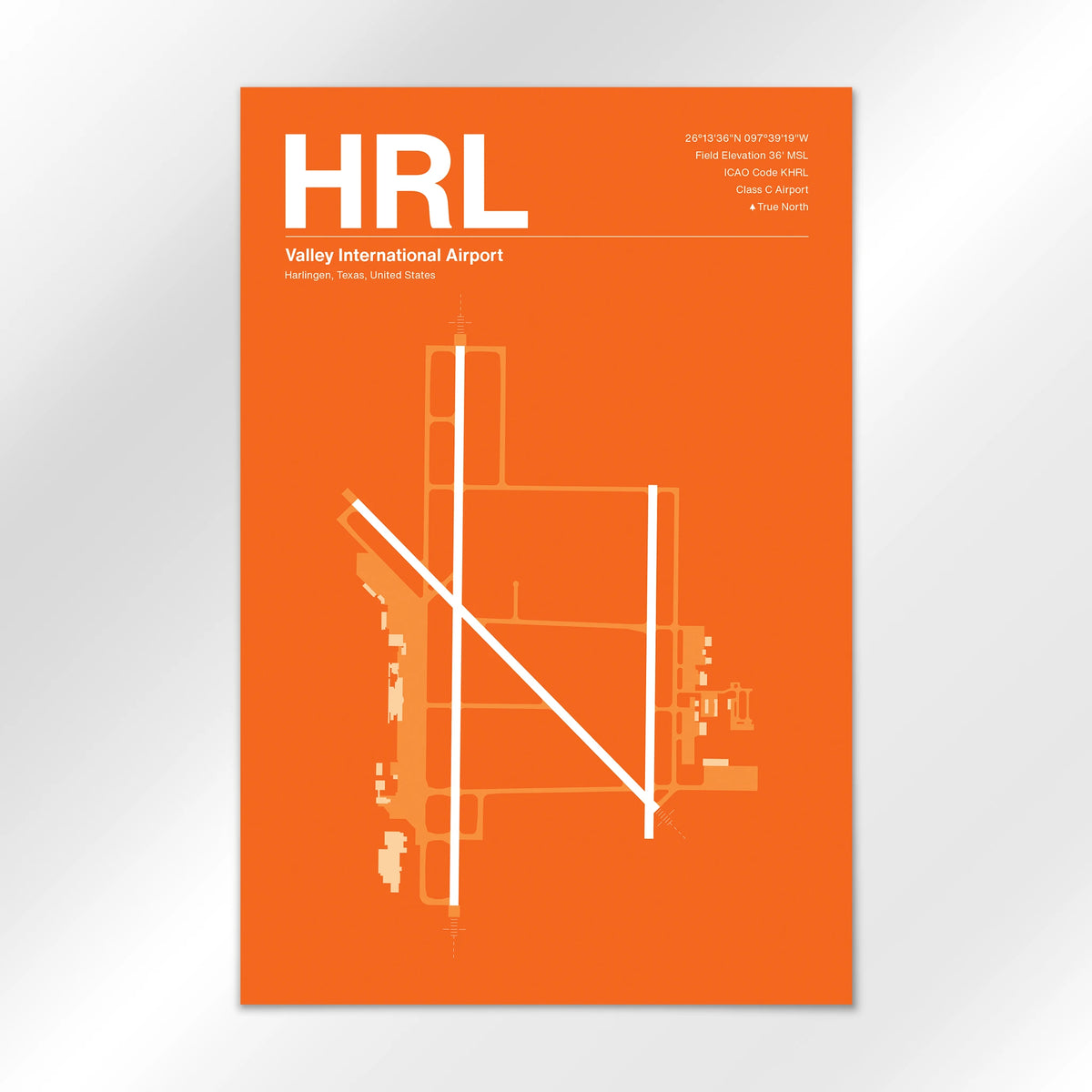 HRL Airport Diagram