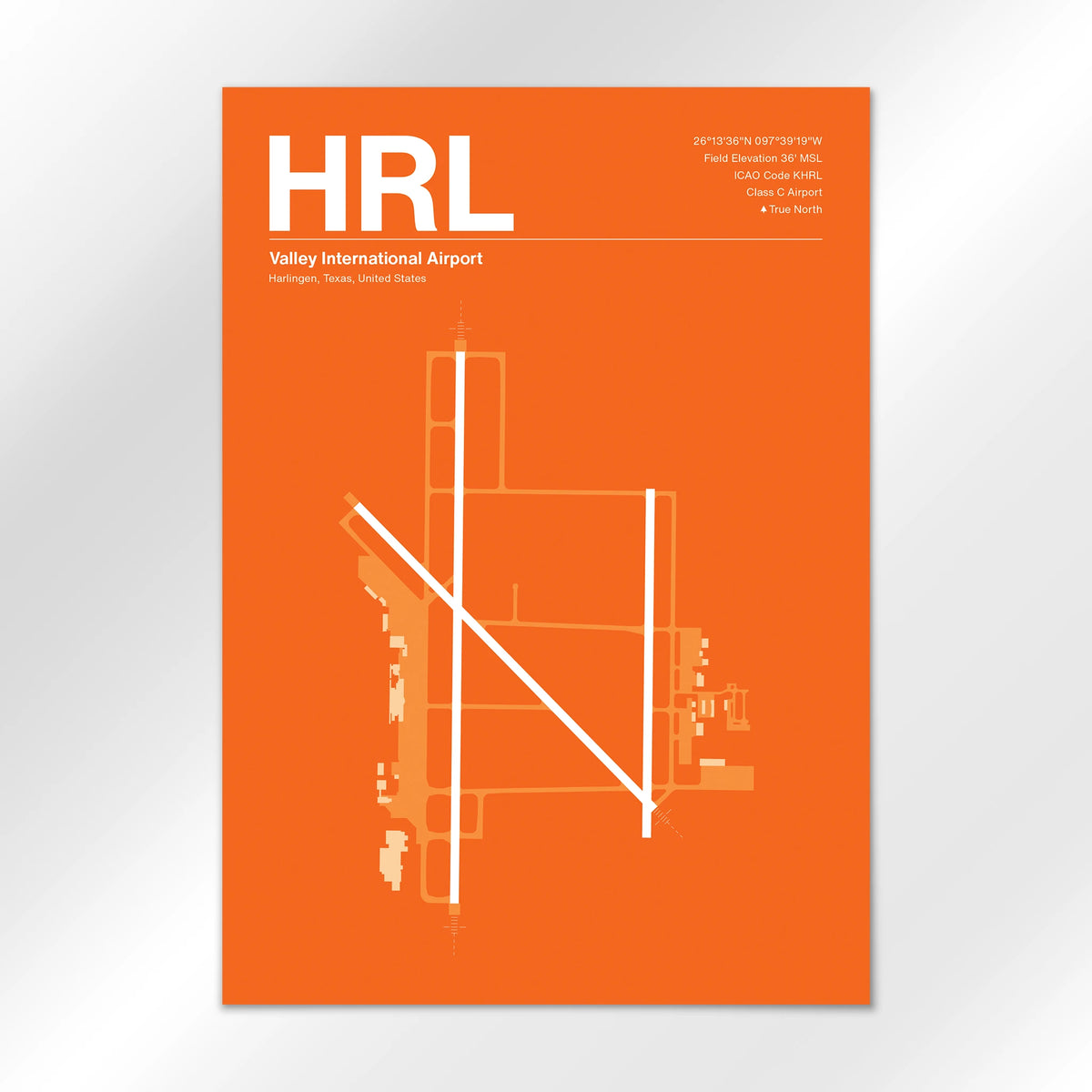 HRL Airport Diagram