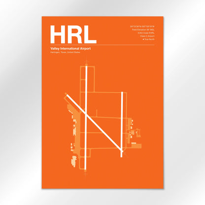 HRL Airport Diagram