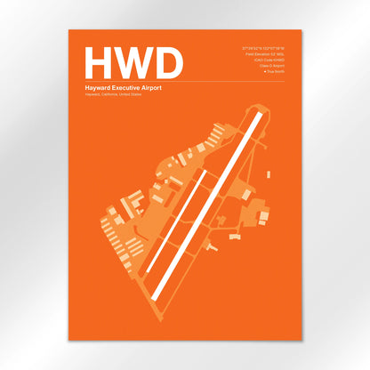 HWD Airport Diagram