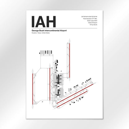 IAH | Houston - Mid - Century Modern - A2 - No Frame
