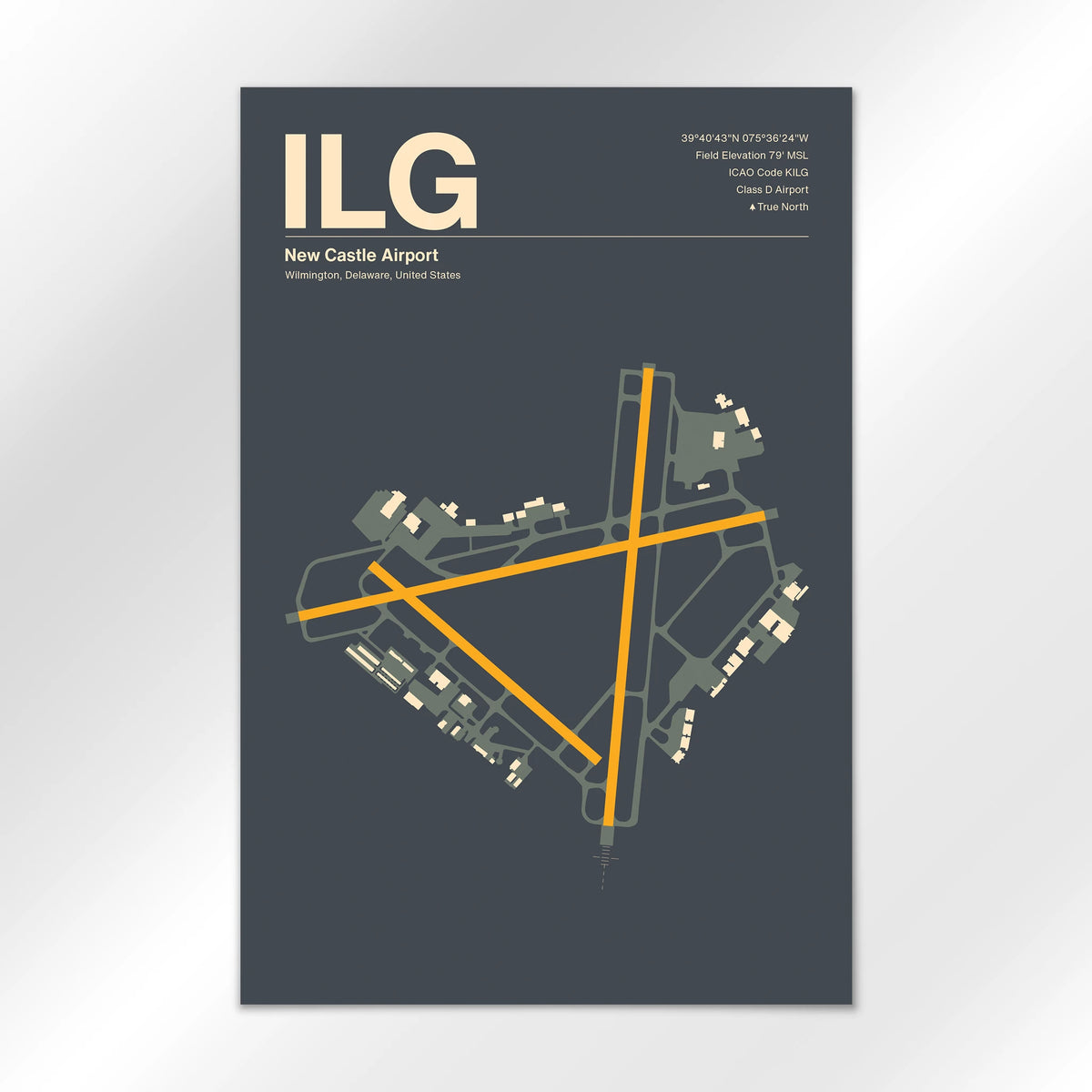 ILG Airport Diagram