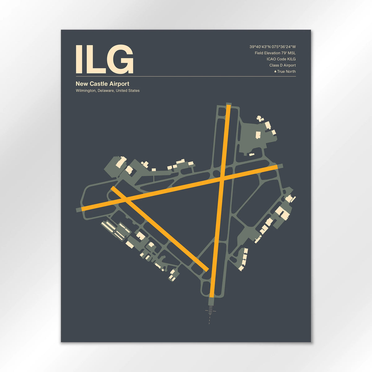 ILG Airport Diagram