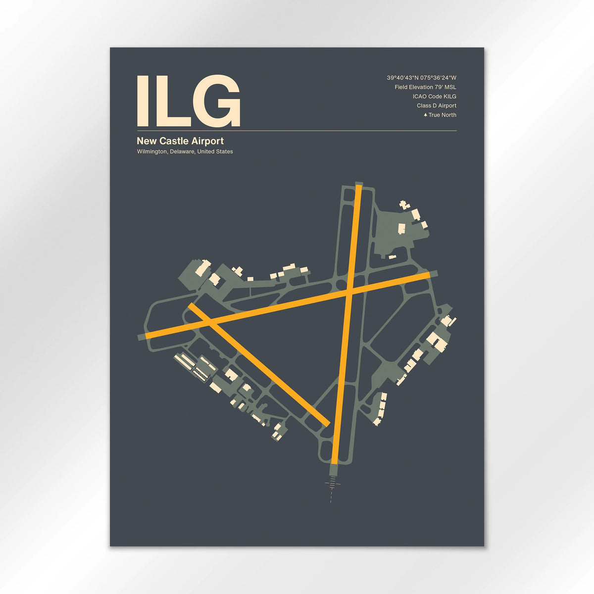 ILG Airport Diagram